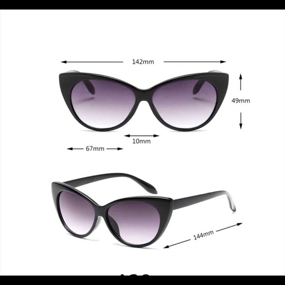 Polarized Cat-Eye Sunglasses (Last Pair) - Picture 3 of 4
